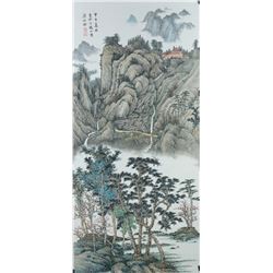 Chinese WC Landscape Paintings on Paper