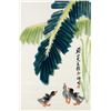 Image 1 : Chinese Ducklings Painting Signed Lou Shi Bai