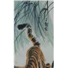 Image 2 : Chinese WC Tiger Scroll Signed