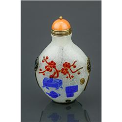 Chinese Peking Glass Snuff Bottle