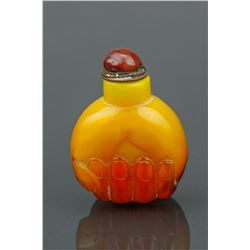 Chinese Peking Glass Snuff Bottle