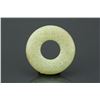 Image 1 : 19th C. Green Jade Carved Disk Pendant