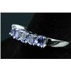 Image 2 : Sterling Silver Tanzanite Ring Appraised $368