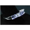 Image 3 : Sterling Silver Tanzanite Ring Appraised $368