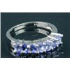 Image 4 : Sterling Silver Tanzanite Ring Appraised $368