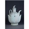 Image 1 : Set Pale Celadon Porcelain Ewer & Lotus Base