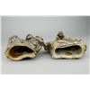 Image 8 : Pair of Chinese Jigong Pottery Figures