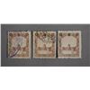 Image 1 : Three Stamps of Man Ord.5 4th Print Ordinary 1936