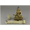 Image 1 : 19thC Bronze Buddha with Buddhist Scripts