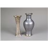 Image 2 : Set Two Chinese Silver and Zinc Vase