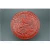 Image 8 : Chinese Red Lacquer Round Box