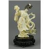 Image 1 : Chinese Fine 18th C. Ivory Carved Beauty