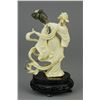 Image 4 : Chinese Fine 18th C. Ivory Carved Beauty