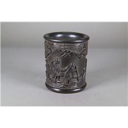 Chinese Zitan Brush Pot