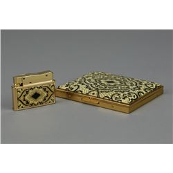 2P Birks Lighter & Cigarette Case