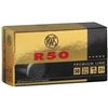 Image 1 : AMMO RWS Umarex Lead Round Nose Premium Line R 50 22LR C-Class 40 Grain 500 Rounds 4000294134180