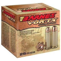 AMMO Barnes 21543 VOR-TX Handgun Hunting 357 Remington Magnum XPB JHP 140GR 200 ROUNDS 716876153527