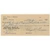 Image 1 : Gus Grissom Signed Check