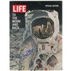 Image 1 : Buzz Aldrin Signed Magazine