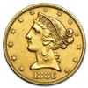 Image 1 : $5 Liberty Gold Half Eagle 1839 - 1908