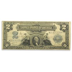 1899 $2.00 Silver Certificate VG