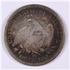Image 2 : 1876-CC SEATED LIBERTY QUARTER, F/VF