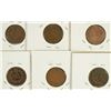 Image 2 : LOT OF ( 6 ) 1868 INDIAN HEAD CENTS, GOOD  KEY DATE