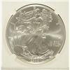 Image 2 : 2008 AMERICAN SILVER EAGLE, NGC MS-69