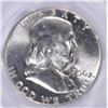 Image 2 : 1956 FRANKLIN HALF DOLLAR, PCGS MS-64 FBL