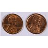 Image 1 : 1909-VDB LINCOLN CENT, MS-64 RED & 1924 LINCOLN CENT, MS-64 RED