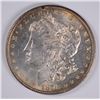 Image 1 : 1878 7/8F MORGAN SILVER DOLLAR, MS-64 WHITE WITH A LITTLE COLOR, SUPER LOOKING!