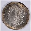 Image 1 : 1889-S MORGAN SILVER DOLLAR, MS-63 NICE COLOR