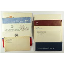 10-US MINT SETS (65,66,70,81,84,86,87,89,91,92)