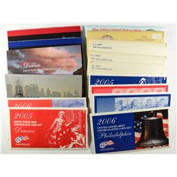 10-US MINT SETS (73,78,81,90,94,02,05,06,07,11)