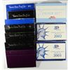 Image 1 : 10-US MINT PROOF SETS (69,72,75,78,79,81,86,02,03,09)