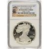 Image 1 : 2012-S AMERICAN SILVER EAGLE, NGC MS-70 ULTRA CAMEO TROLLEY LABEL