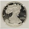 Image 2 : 2012-S AMERICAN SILVER EAGLE, NGC MS-70 ULTRA CAMEO TROLLEY LABEL