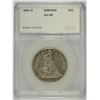 Image 1 : 1854-O SEATED LIBERTY HALF DOLLAR, SEGS AU-58