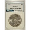 Image 1 : 1886 MORGAN SILVER DOLLAR, PCI MS-65 GEM WHITE!