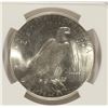 Image 3 : 1923 PEACE SILVER DOLLAR, NGC MS-66 TOUGH!  NICE COIN!