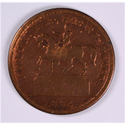 1863 CIVIL WAR TOKEN (UNION FOR EVER)