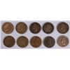 Image 1 : (10) 1859 INDIAN HEAD CENTS