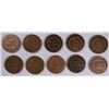 Image 2 : (10) 1859 INDIAN HEAD CENTS