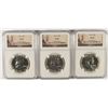 Image 1 : LOT OF ( 3 ) 1962 FRANKLIN HALF DOLLARS, NGC PROOF-66