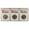 Image 1 : LOT OF ( 3 ) 1963 FRANKLIN HALF DOLLARS, NGC PROOF-66