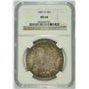 Image 1 : 1885-O MORGAN DOLLAR NGC MS-64 BEAUTIFUL COLOR BOTH SIDES