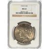 Image 1 : 1922-S PEACE DOLLAR NGC MS-62  NICELY TONED