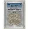 Image 1 : 2004 AMERICAN SILVER EAGLE, PCGS MS-70 PERFECT