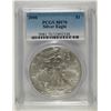 Image 1 : 2006 AMERICAN SILVER EAGLE, PCGS MS-70 PERFECT!
