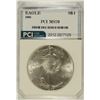 Image 1 : 1986 AMERICAN SILVER EAGLE, PCI MS-70 PERFECT!  BOOKS FOR $800.00